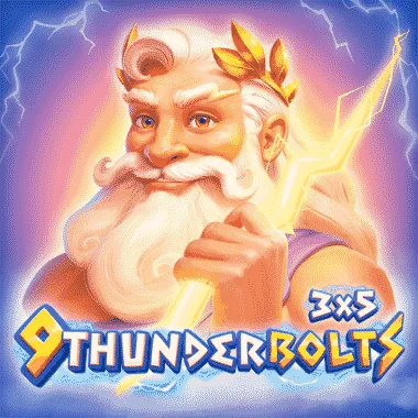 9 Thunderbolts pokie at Ozwin